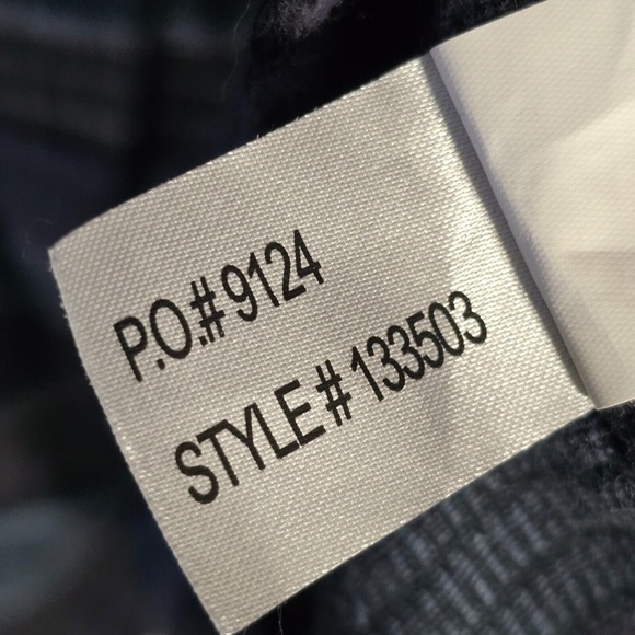 Carbon2Cobalt Men Striped Flannel Button‎ Shirt Size XXLT Fall Layer Outdoor - Picture 6 of 11